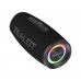 Портативная Bluetooth колонка ZEALOT S56 TWS с LED подсветкой black