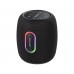 Портативная Bluetooth колонка ZEALOT S64 TWS с LED подсветкой black