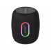Портативная Bluetooth колонка ZEALOT S64 TWS с LED подсветкой black