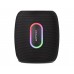 Портативная Bluetooth колонка ZEALOT S64 TWS с LED подсветкой black