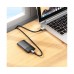 Мультимедійний кабель Hoco US10 USB to Type-C USB3.0 5Gbit/s 0.5m black