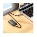 Мультимедійний кабель Hoco US10 Type-C to Type-C USB3.0 5Gbit/s 0.5m black