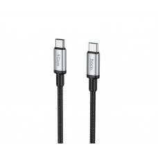 Мультимедійний кабель Hoco US10 Type-C to Type-C USB3.0 5Gbit/s 0.5m black