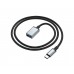 Мультимедійний кабель Hoco US10 подовжувач Type-C to USB (F) USB3.0 5Gbit/s 0.5m black