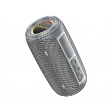 Портативна Bluetooth колонка Borofone BR38 TWS з LED підсвіткою dark gray