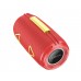 Портативна Bluetooth колонка Borofone BR38 TWS з LED підсвіткою red