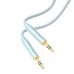 AUX кабель Hoco UPA30 Jack 3.5 to Jack 3.5 1m blue