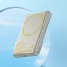 Power bank Hoco Q26A 10000mAh PD 20W магнітний з функцією бездротової зарядки titanium gold