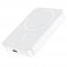 Power bank Borofone BJ25 Plus 10000mAh PD 20W магнітний з функцією бездротової зарядки white