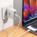 Мережевий зарядний пристрій Hoco C138A USB/ Type-C PD 65W white
