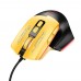 Ігрова миша Hoco GM31 з підсвічуванням black yellow