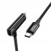 Кабель Hoco U135 2в1 Type-C to Lightning/ Type-C 1.2m black