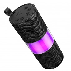 Портативна Bluetooth колонка Hoco HC29 з LED підсвічуванням black