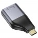 Адаптер переходник Hoco UA33 Type-C to HDTV metal grey