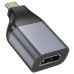 Адаптер переходник Hoco UA33 Type-C to HDTV metal grey