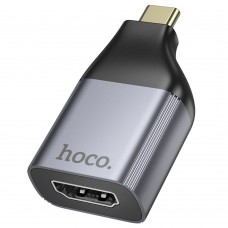 Адаптер переходник Hoco UA33 Type-C to HDTV metal grey