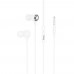 Навушники вакуумні Hoco M116 з мікрофоном Jack 3.5 white