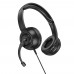 Навушники накладні Hoco W112 2 Jack 3.5з мікрофоном black