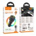 Автомобильное зарядное устройство Hoco NZ17 USB/ 2 Type-C PD 75W black + кабель Type-C to Type-C