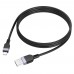 Кабель Hoco X109 USB to Lightning 1m black