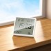 Цифровые часы с термогигрометром Hoco HX41 white
