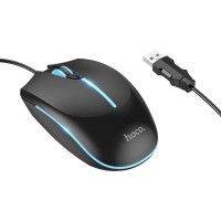 Ігрова миша Hoco GM37 з підсвічуванням black