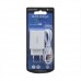 Сетевое зарядное устройство Borofone BA21A MicroUSB QC white
