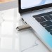 USB флеш накопичувач Hoco UD13 128GB USB 3.2 металевий metal gray