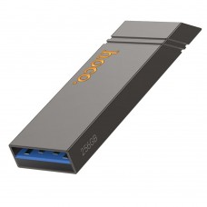 USB флеш накопичувач Hoco UD13 256GB USB 3.2 металевий metal gray