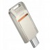 USB флеш накопичувач Hoco UD17 128GB Type-C металевий silver