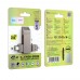 USB флеш накопичувач Hoco UD15 256GB 2 в 1 USB 3.2/ Type-C металевий metal gray