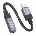 Адаптер переходник  Hoco  UPA32C Type-C to Jack 3.5 black