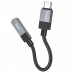 Адаптер переходник  Hoco  UPA32C Type-C to Jack 3.5 black