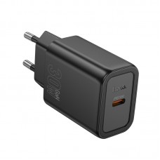 Мережевий зарядний пристрій Hoco N62 Type-C PD 30W black