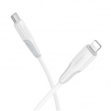 Кабель Borofone BX119 Type-C to Lightning PD 27W 1m white