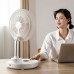 Настільний підлоговий бездротовий вентилятор GXQC D1201 white