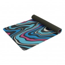 Ігрова поверхня 900*400*2 mm, гумова основа, абстракція black-blue