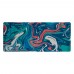 Игровая поверхность 900*400*2 mm, резиновое основание, абстракция blue 2
