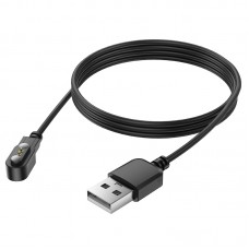 USB кабель для смарт годинника Borofone BD13 магнітний black