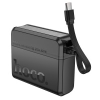 Power bank Hoco Q38 10000mAh PD 20W black + кабель Type-C to Lightning