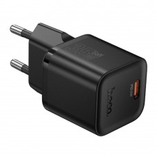 Мережевий зарядний пристрій Hoco N66 Type-C PD 35W black