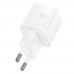 Сетевое зарядное устройство Hoco N65 USB/ Type-C PD QC white