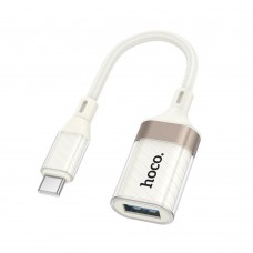Адаптер переходник Hoco UA39A Type-C to USB 3.0 apricot Адаптер переходник Hoco UA39A Type-C to USB 3.0 apricot