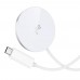 Бездротовий зарядний пристрій Hoco CW63 магнітний Qi2 white