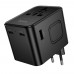 Зарядний пристрій Hoco AC30 2 USB/ 2 Type-C CN to EU black