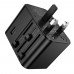 Зарядний пристрій Hoco AC30 2 USB/ 2 Type-C CN to EU black