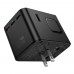 Мережевий зарядний пристрій Hoco AC32 2 USB/ 3 Type-C PD 45W black