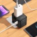 Мережевий зарядний пристрій Hoco AC31 USB/ 2 Type-C PD 25W black