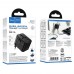 Мережевий зарядний пристрій Hoco AC31 USB/ 2 Type-C PD 25W black