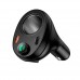 Автомобильное зарядное устройство Hoco E88 2 Type-C 35W c дисплеем и FM-модулятором black